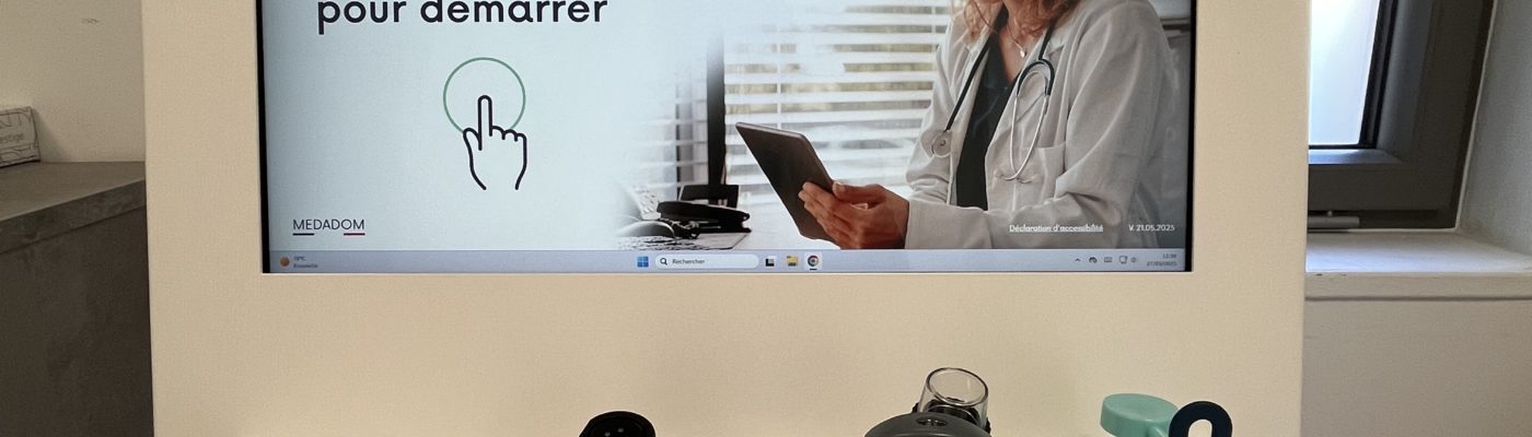 Borne de téléconsultation médicale